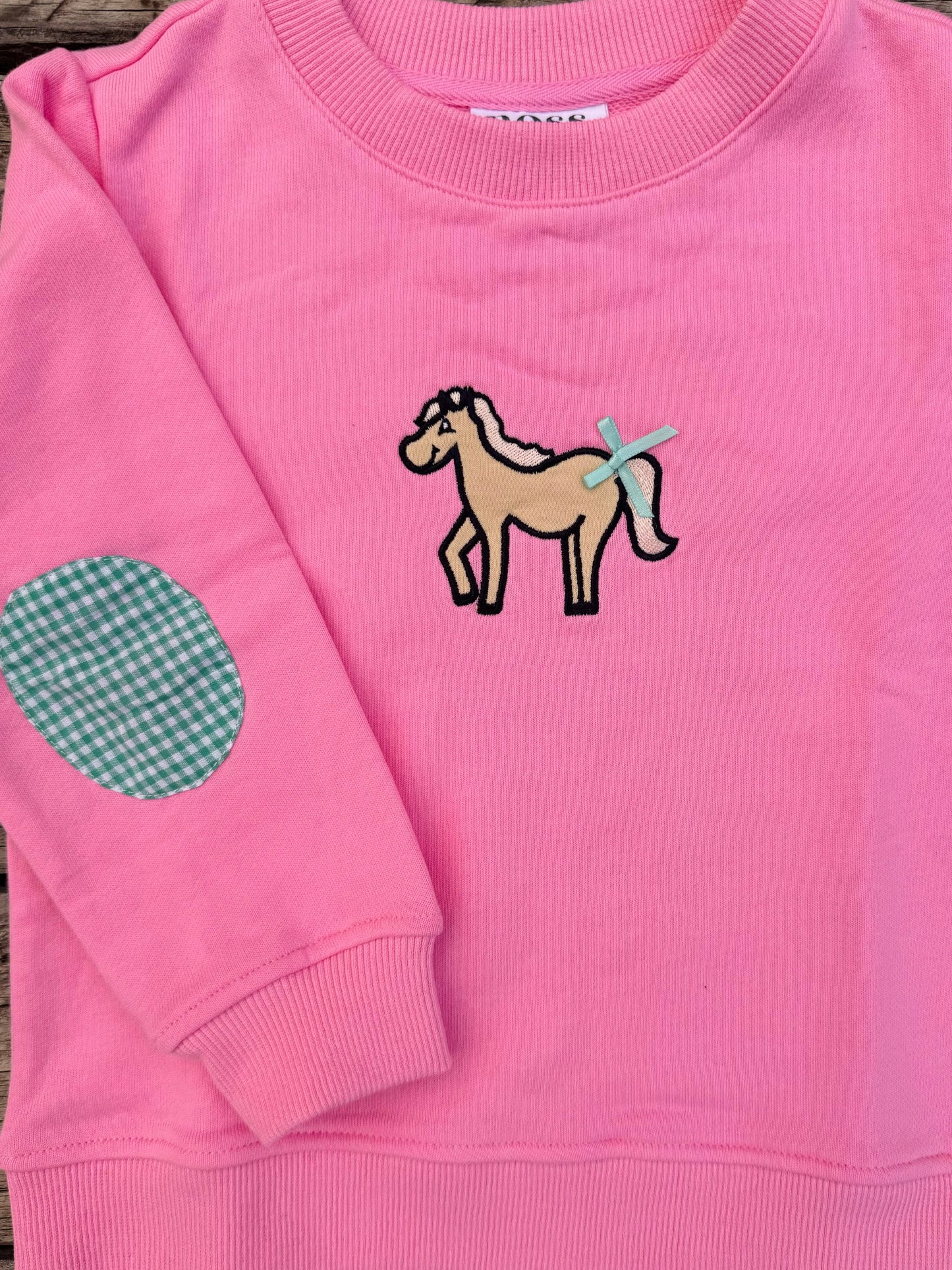 Kids Jumper - Pink Horse