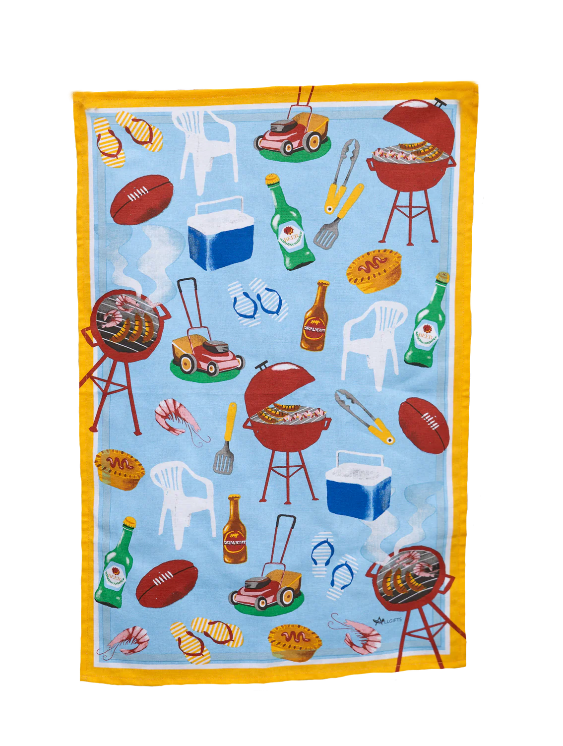 100% Cotton Tea Towels - Aussie Icons