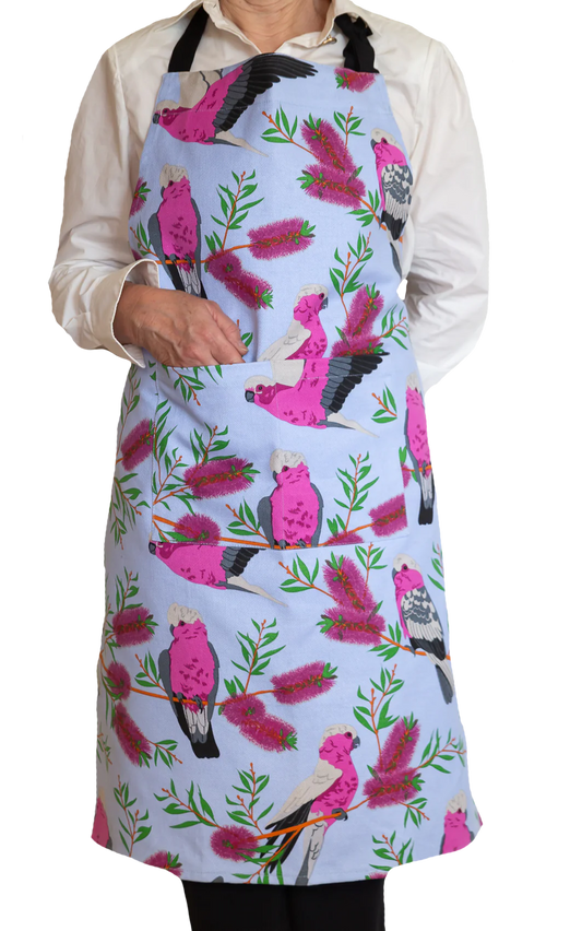 APRON | Heavy Drill - Blue Galah