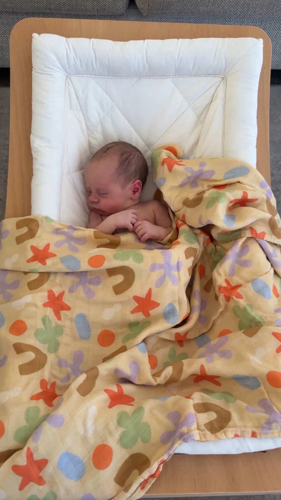 Baby Muslin Swaddle - Playtime Whimsy