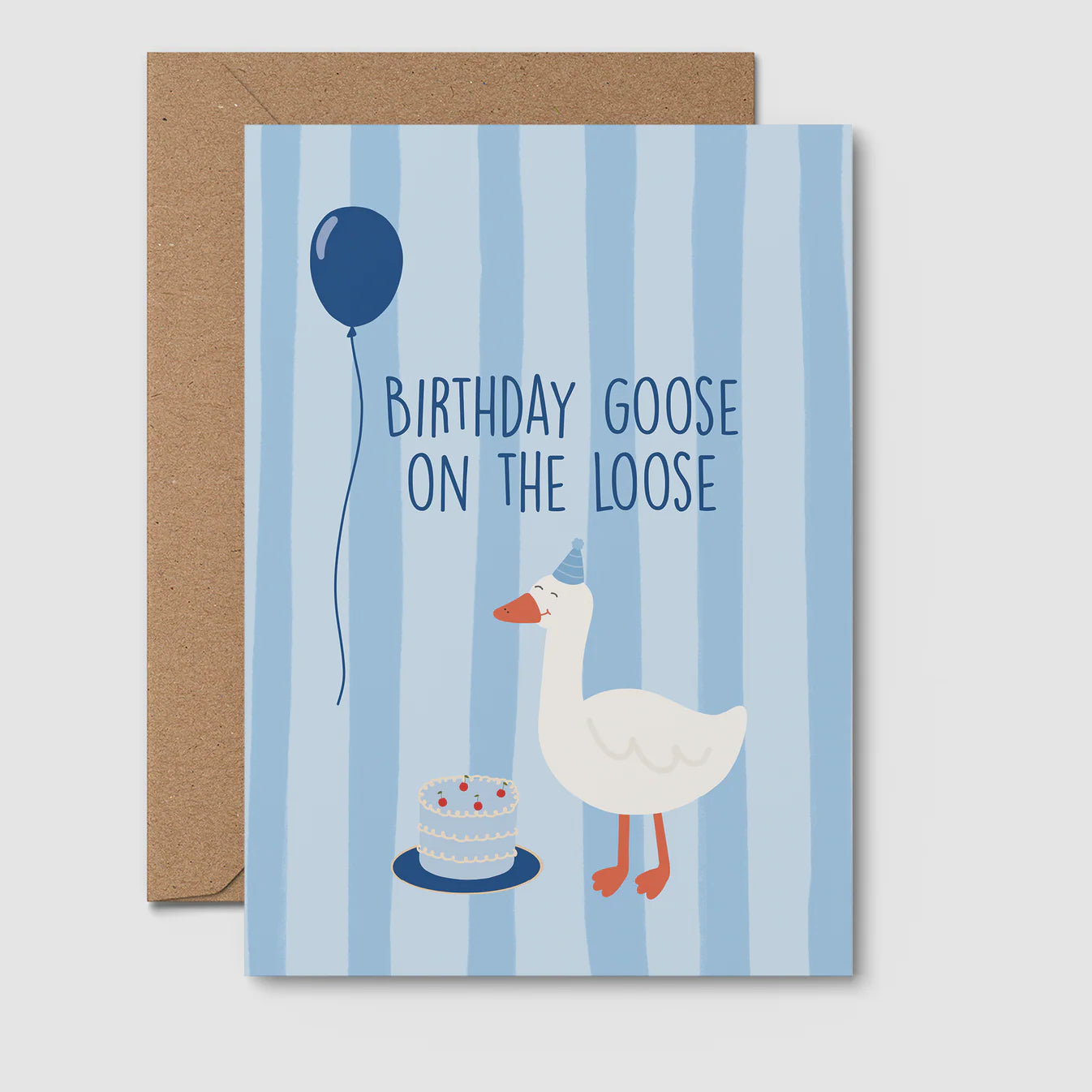 Birthday Card - Birthday Goose