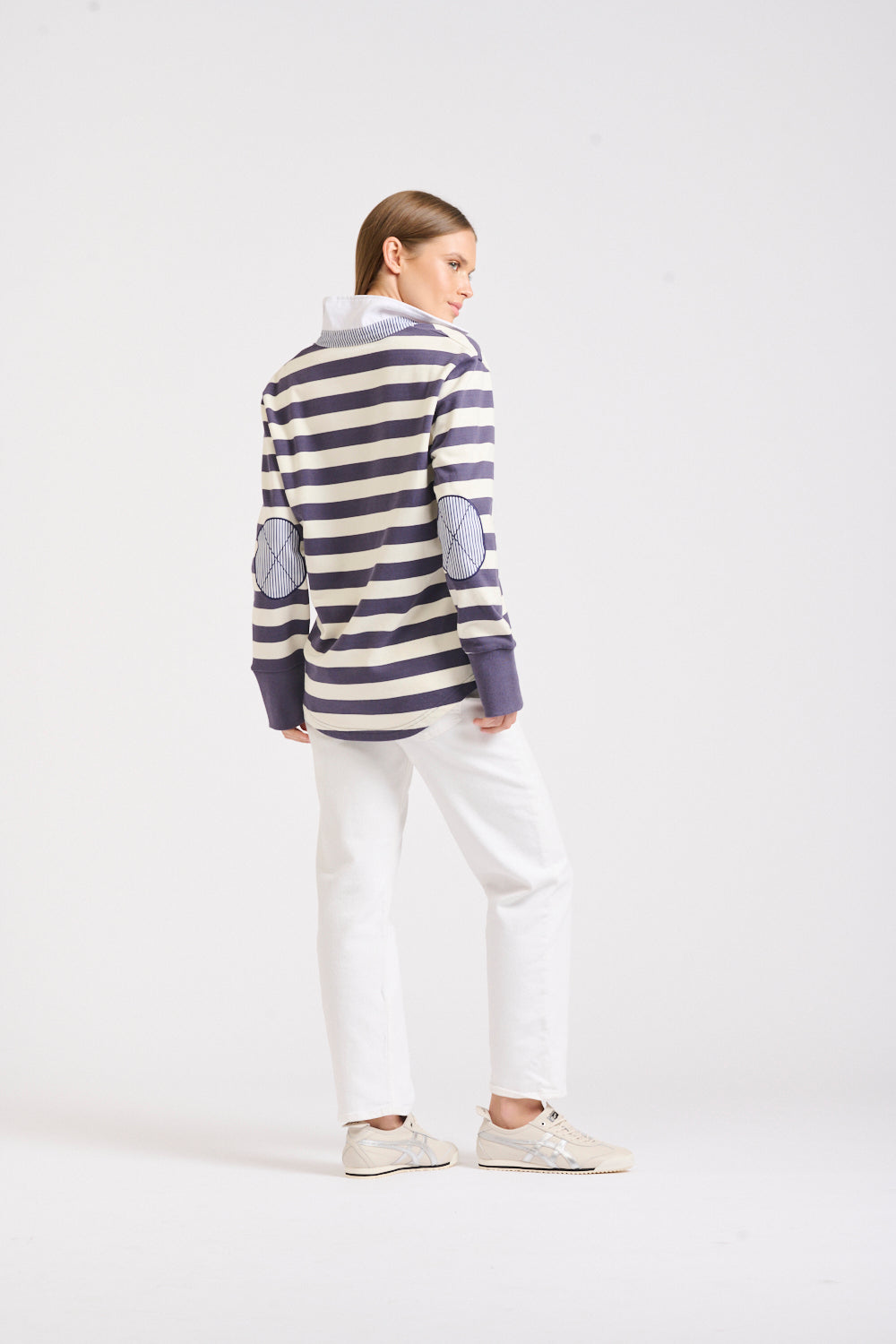 Rugby Cotton Sweatshirt - Old Navy Stripe