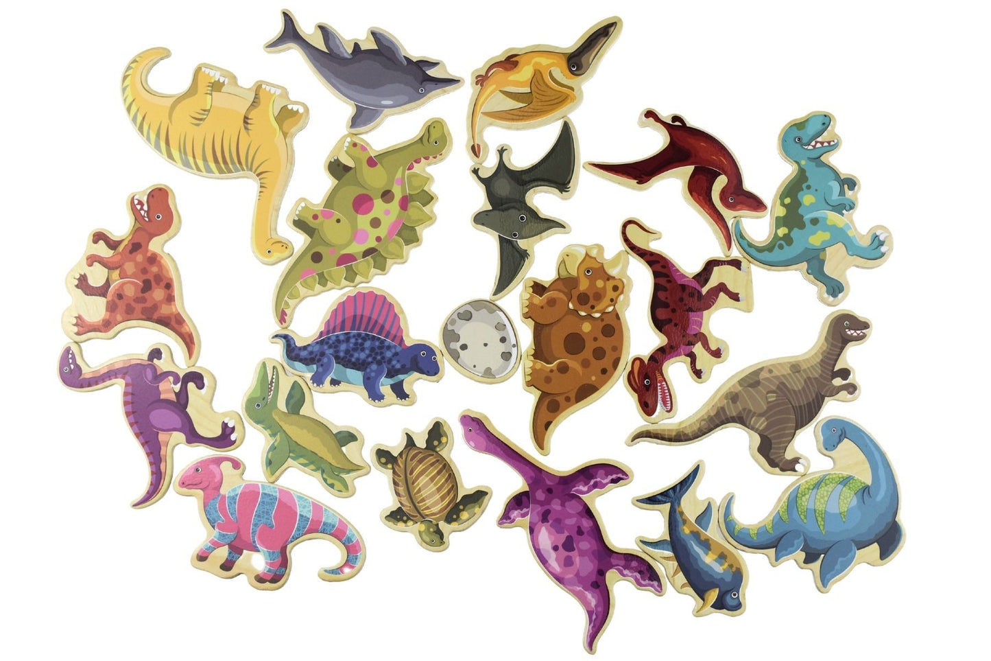 Fridge Friends Magnetic Dinosaurs 30Pcs