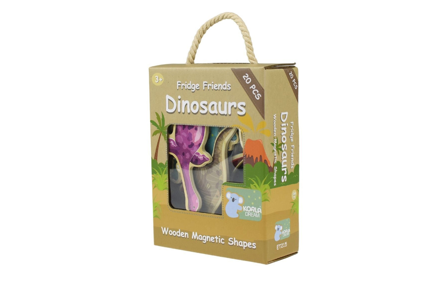 Fridge Friends Magnetic Dinosaurs 30Pcs