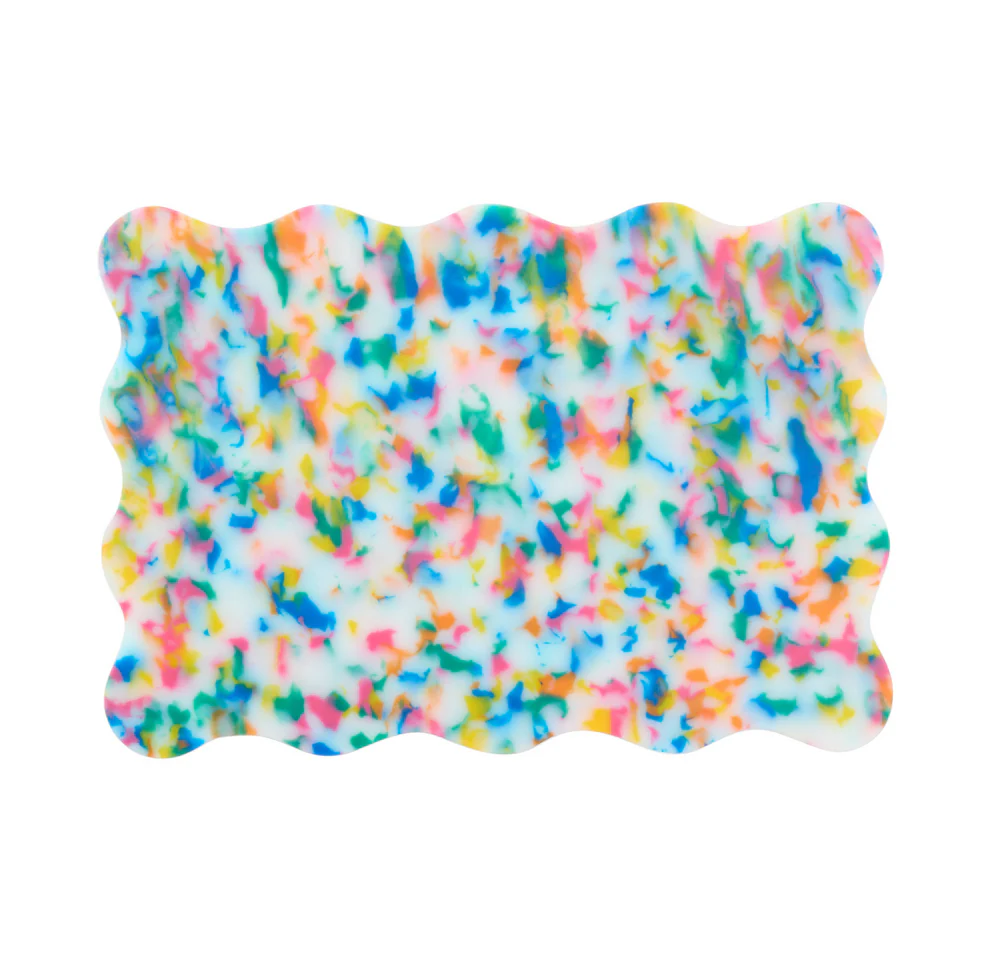 Pinchy Wavy Chopping Board - Fairy Bread