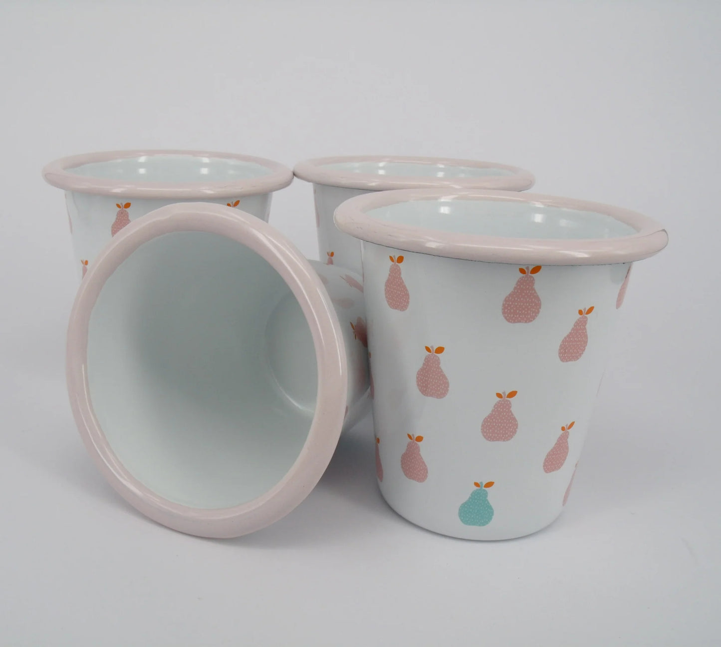 LITTLE ECHIDNA // Enamel Tumblers - Pink Pear Designs (Set of 6)