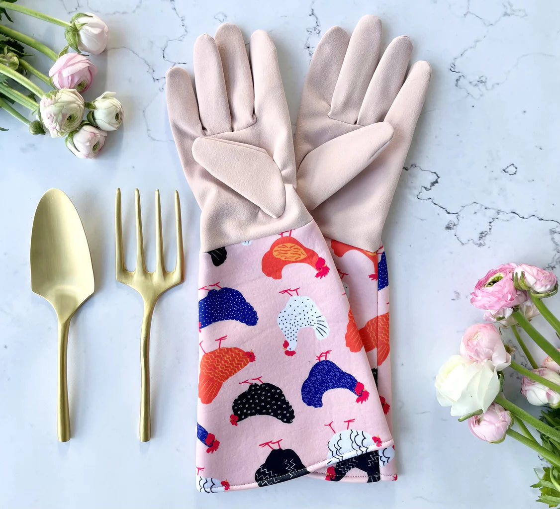 Gardening Gloves - Bright Hens