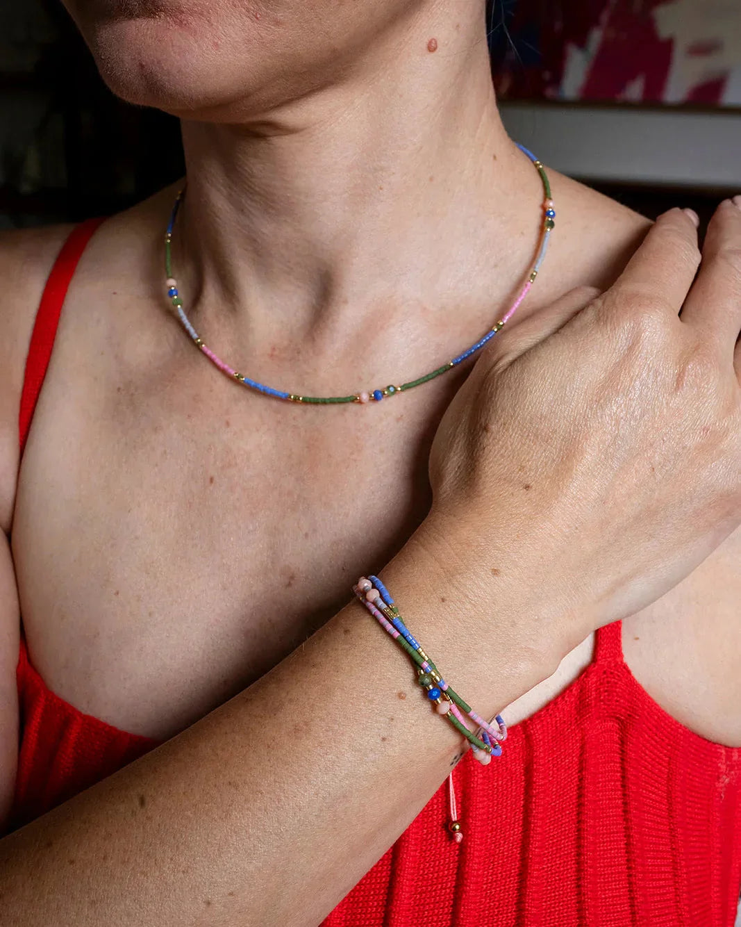 Indie Layers Bead Bracelet Collection - All Designs