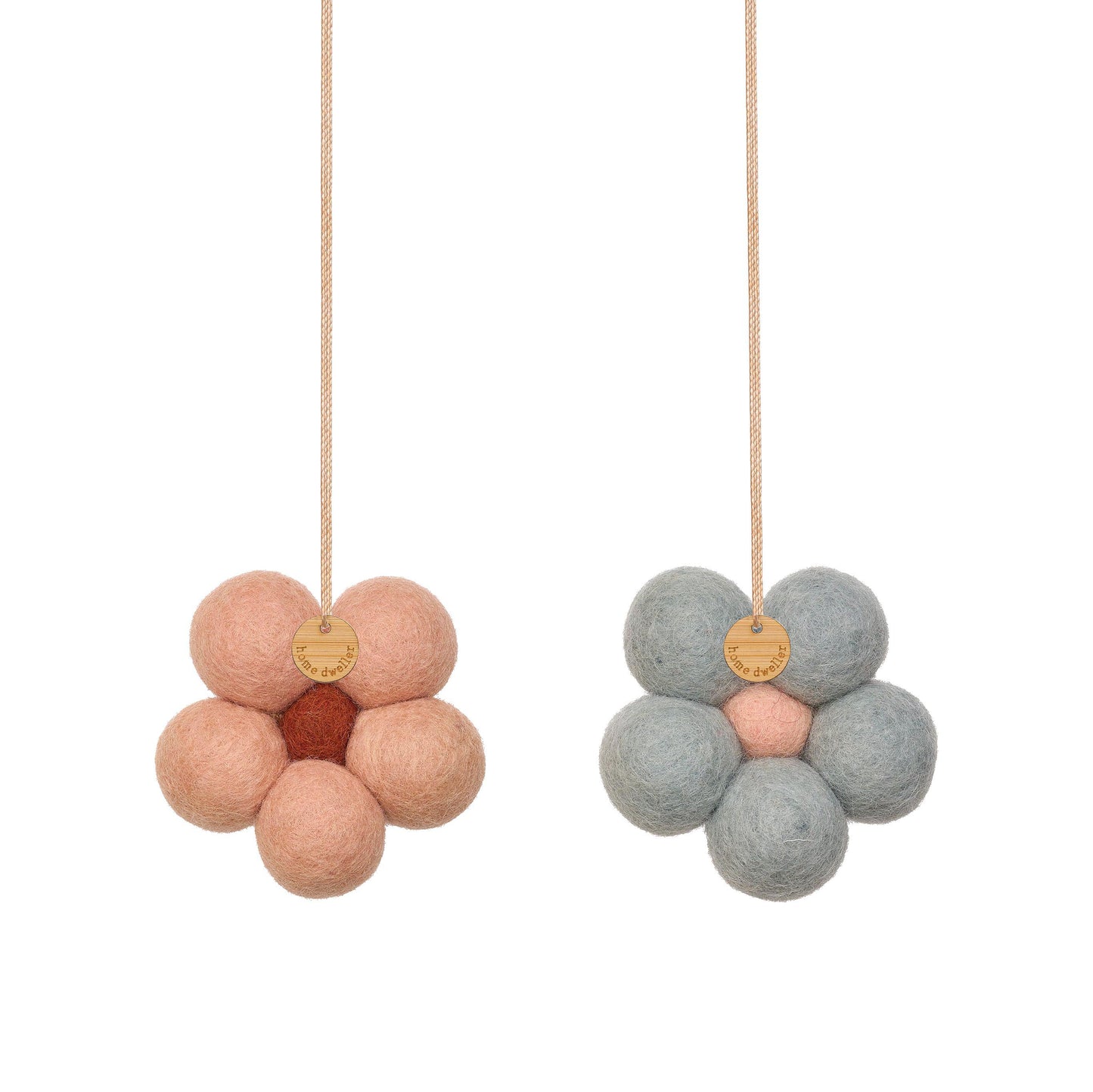 Felt Flower Fresheners - Blue Cypress & Jasmine