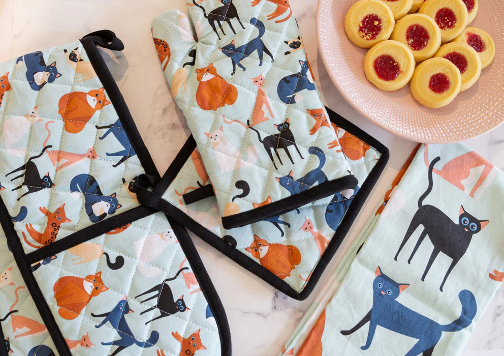 APRON | Heavy Drill - Colour Cats