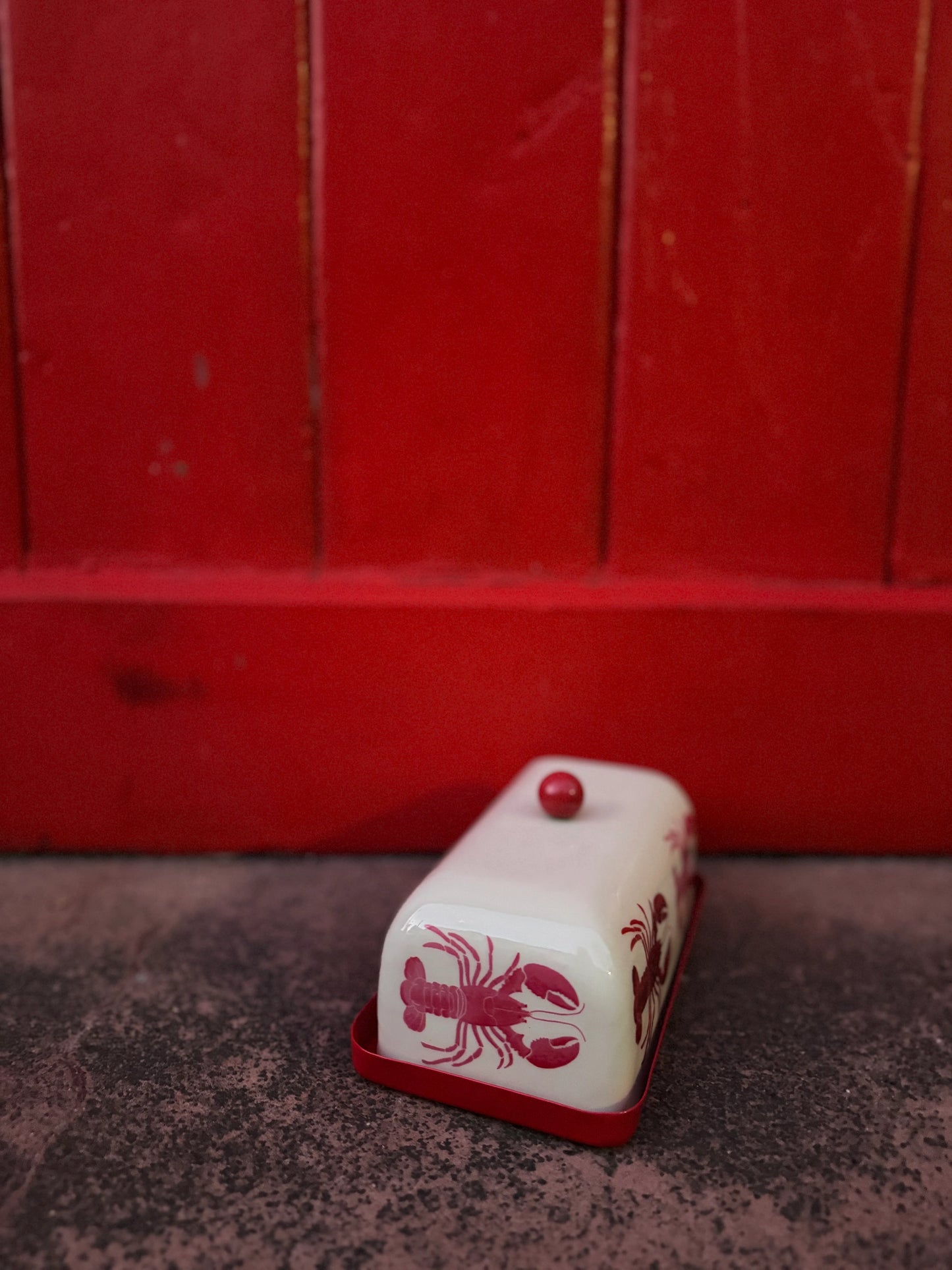 Butter Dish - Lobster