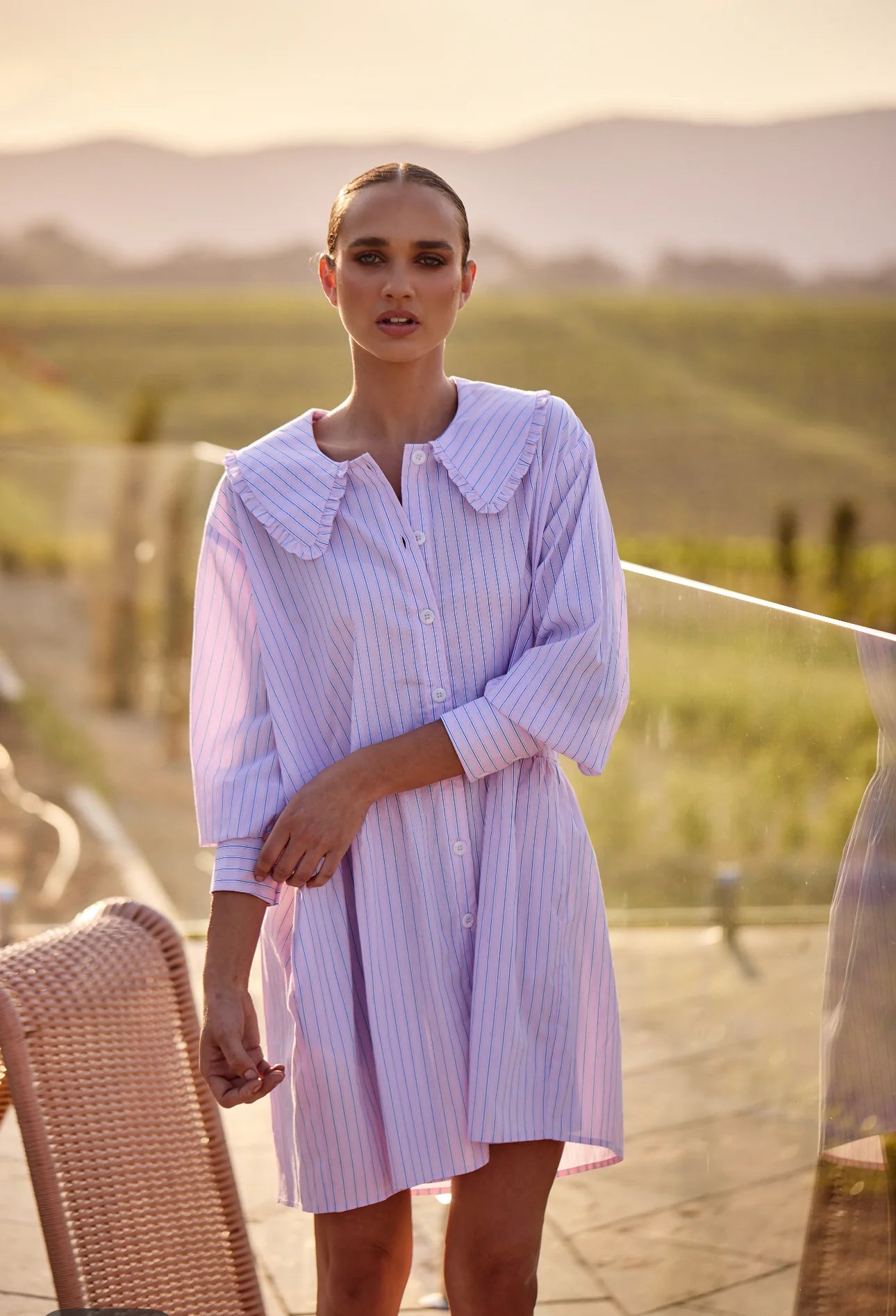 The Peta Dress (Luna Print)