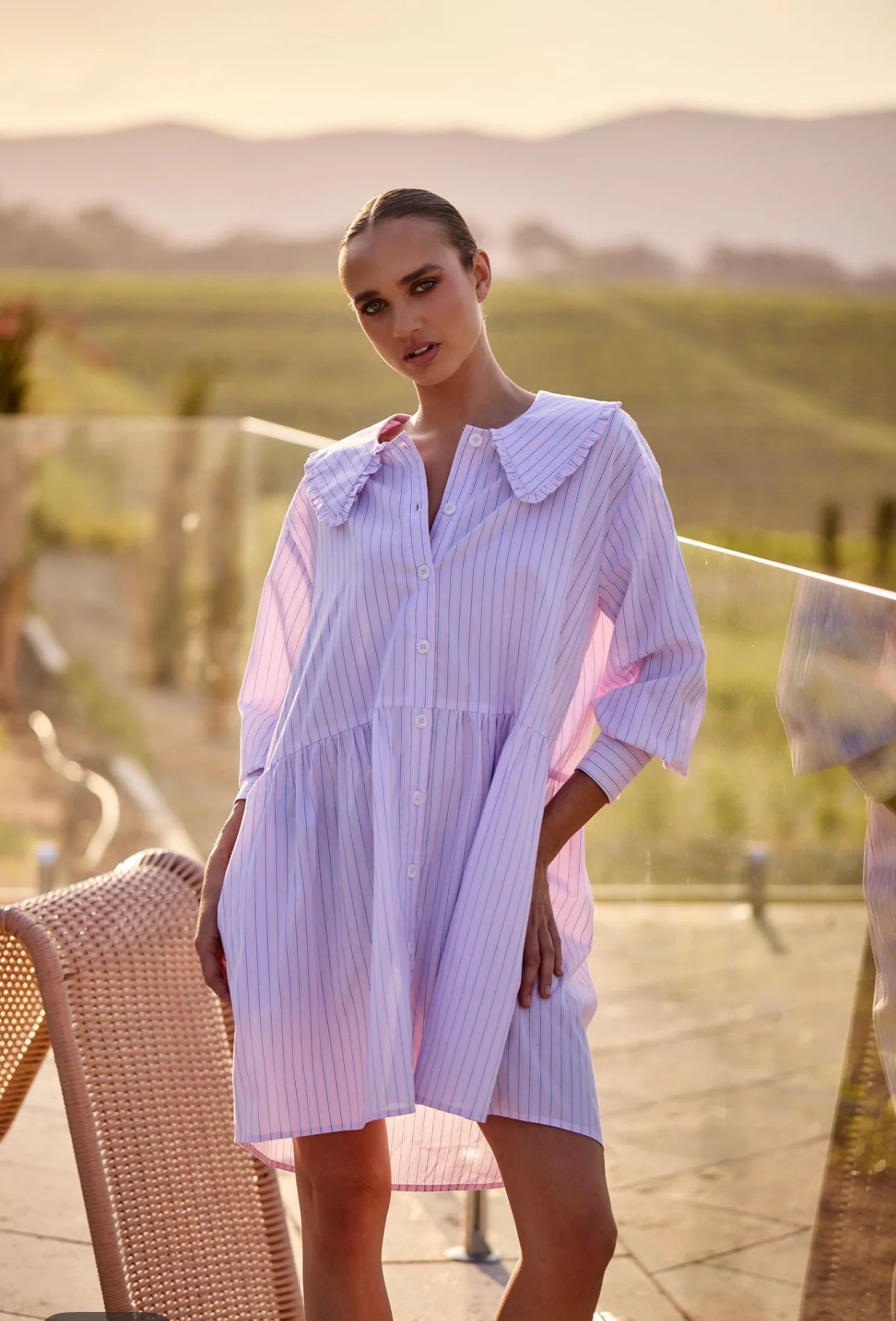 The Peta Dress (Luna Print)