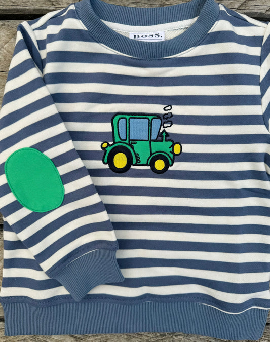 Kids Jumper - Green Tractor **PRE-ORDER**