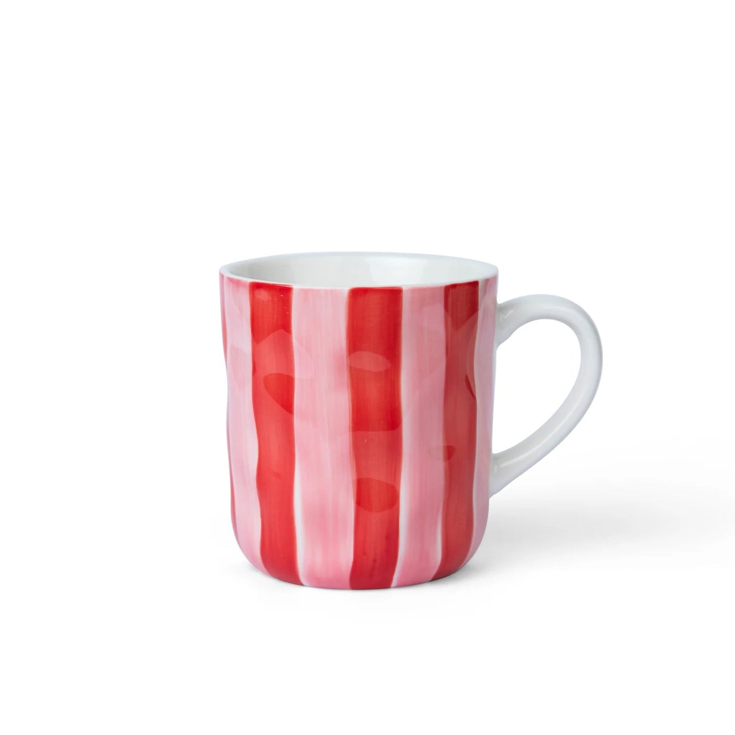 Mug - Pink & Red Stripe