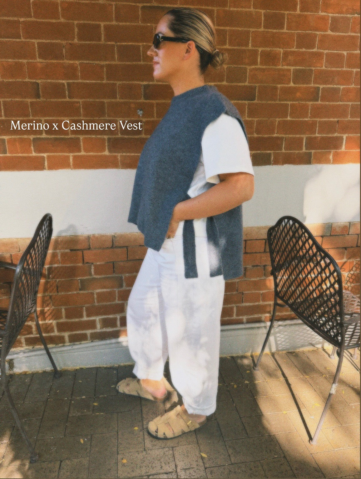 Veronica Cashmere/Merino Wool Vest