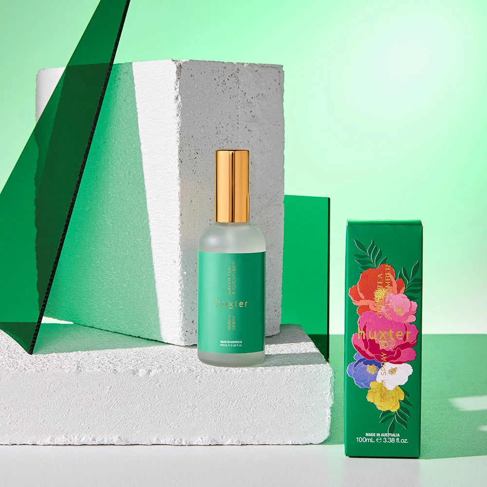 Room Spray -120ml Boxed | Green Tea & Cucumber