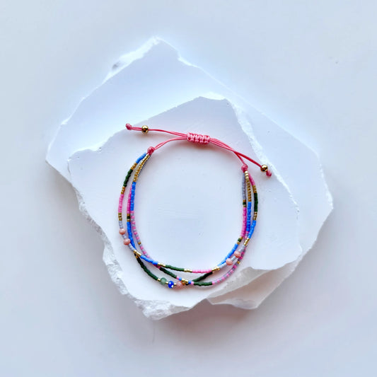 Indie Layers Bead Bracelet Collection - All Deigns