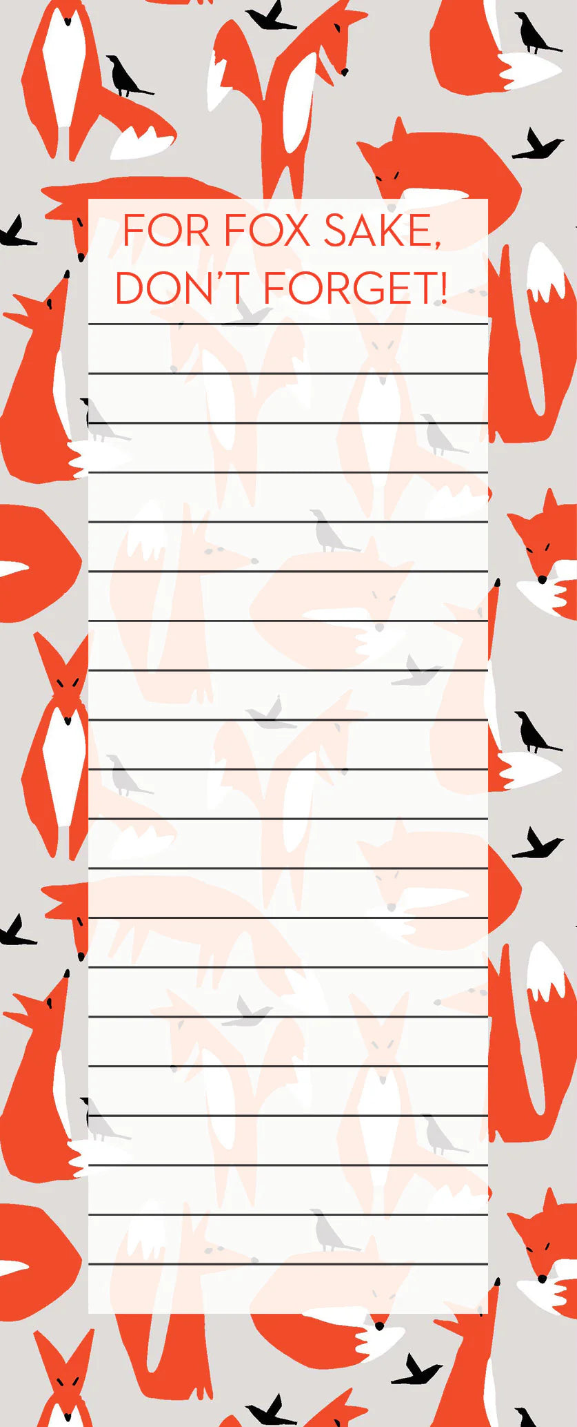 Jotter - For Fox Sake