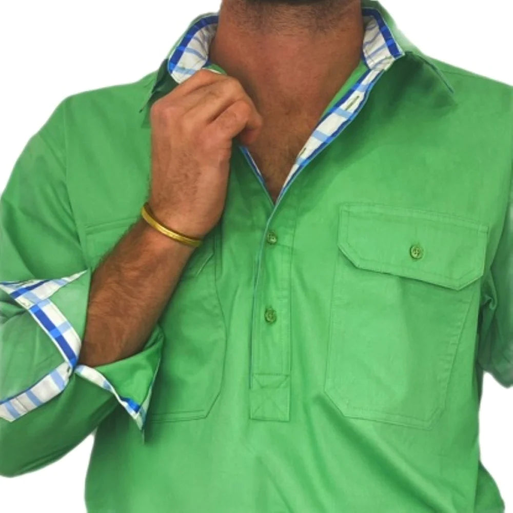 ANTOLA | Bryce Half Button Shirt