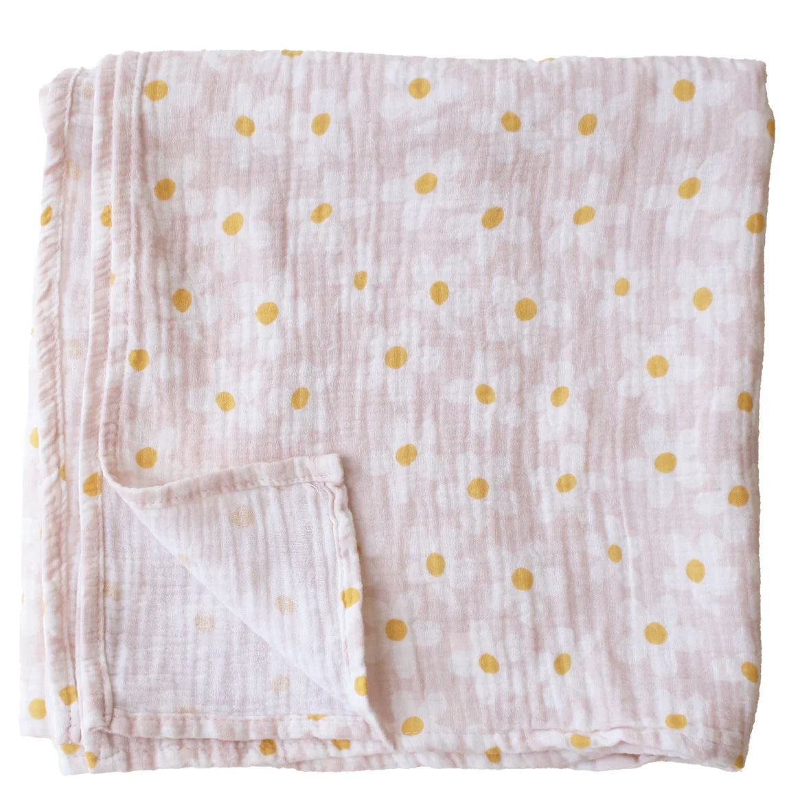 Muslin Swaddle - Large Daisies