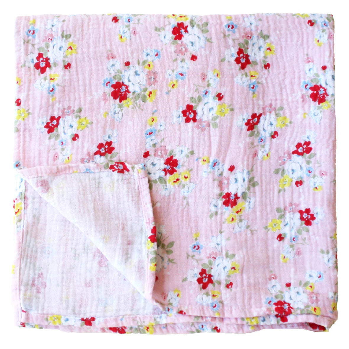 Muslin Swaddle - Vintage Rose