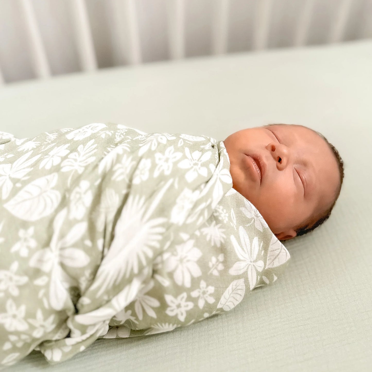 FOX & FALLOW // Zanzibar Organic Muslin Wrap Swaddle