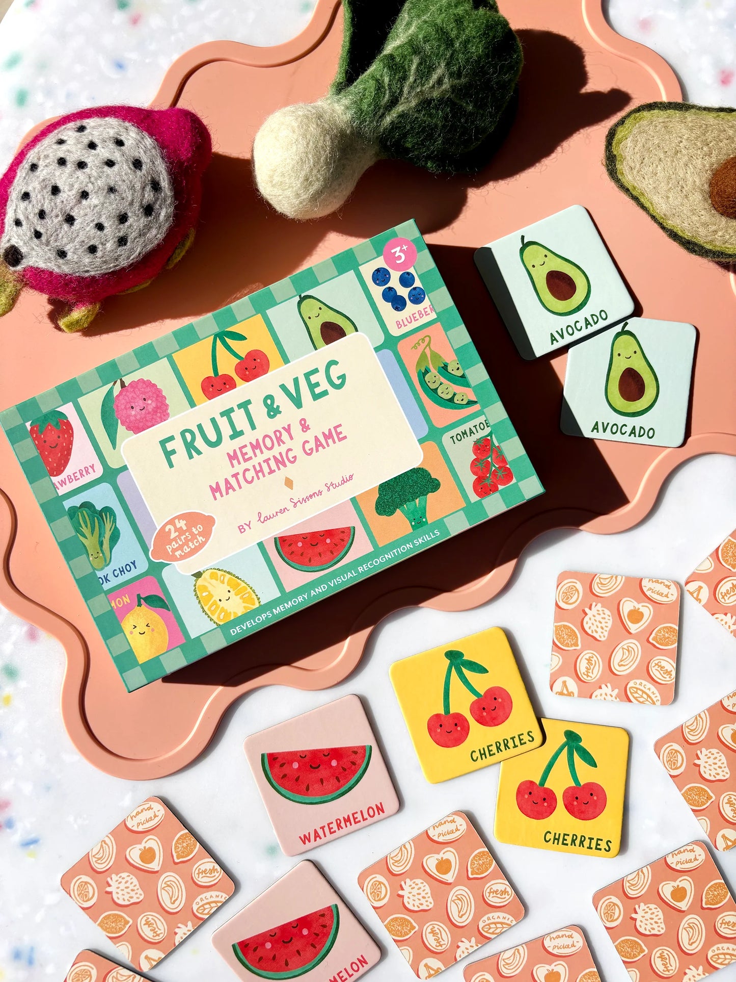 Fruit and Veg Memory & Matching Game