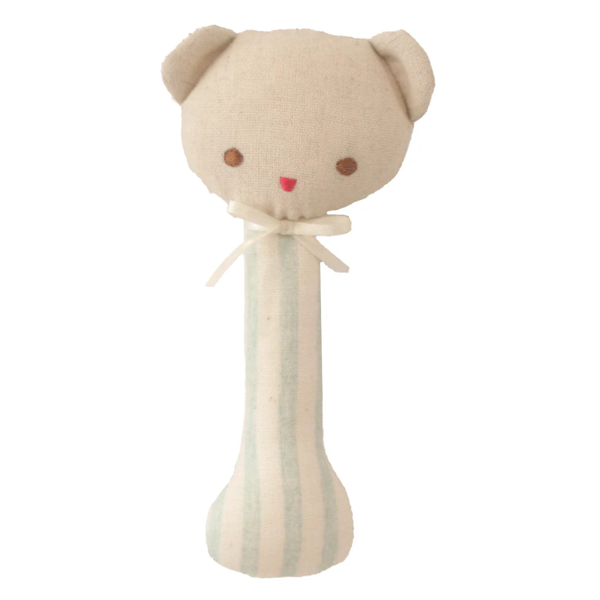Ted Stick Rattle - Sage Stripe