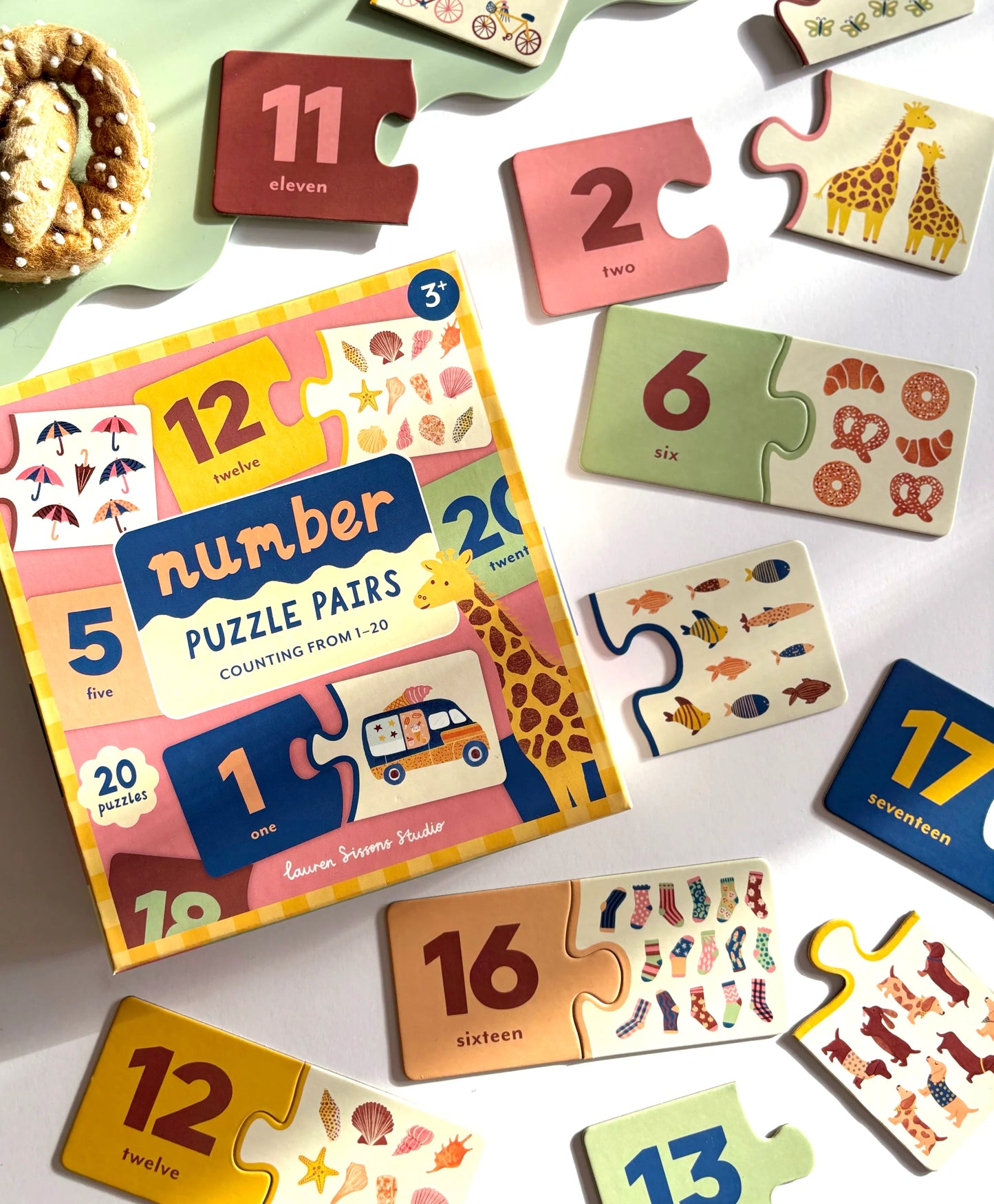 Number Puzzle Pairs