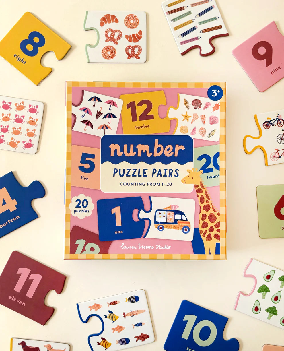 Number Puzzle Pairs