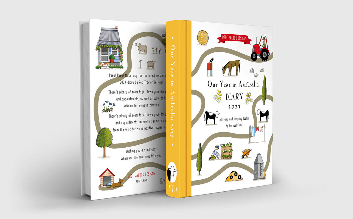 Red Tractor Designs Diary - 2027 'Our Year in Australia'