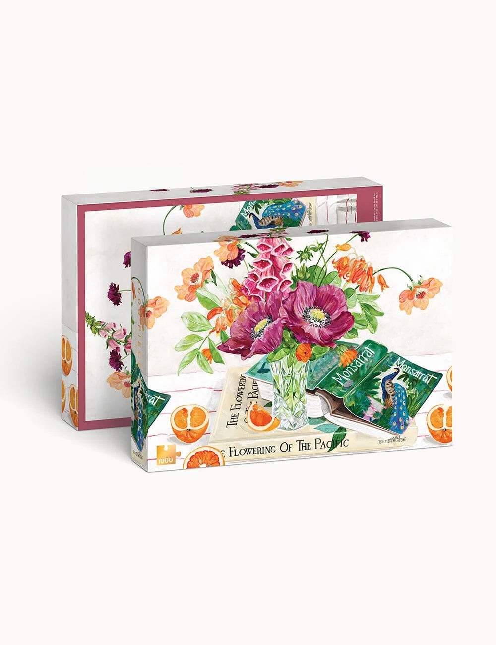 1000 Piece Puzzle | Poppies and Foxglove