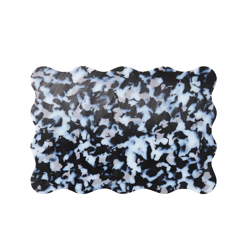 Pinchy Wavy Chopping Board - Periwinkle