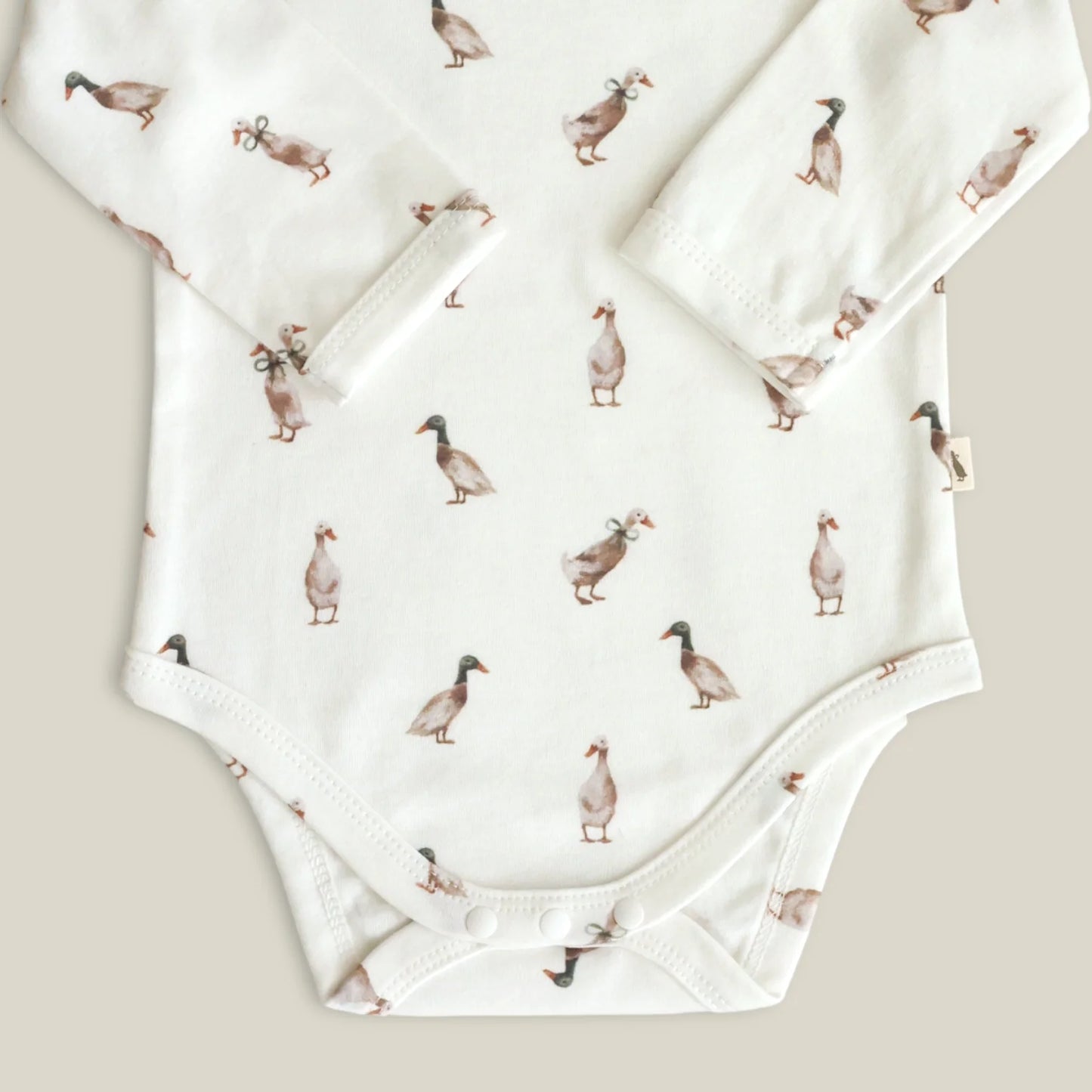 Long sleeve bodysuit - Duck