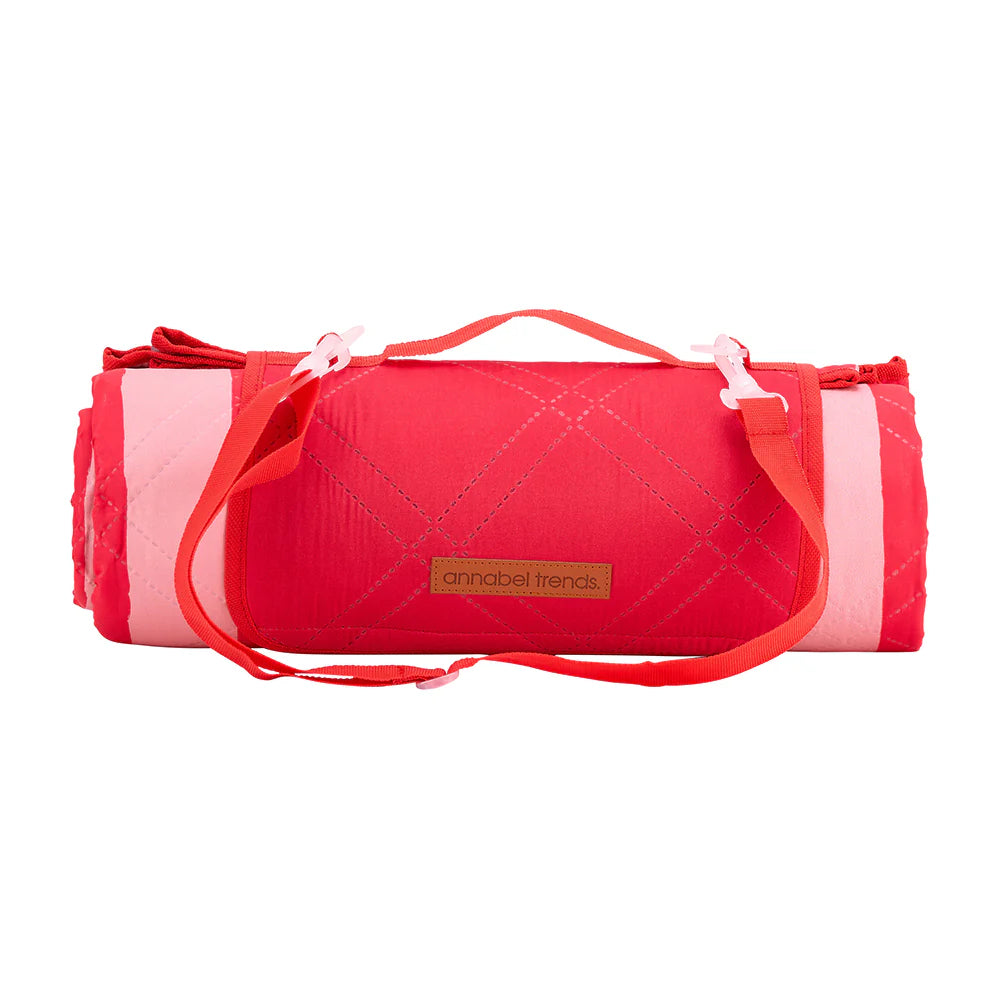 Picnic Mat - Red Stripe