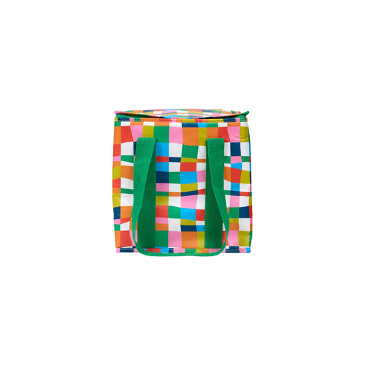 Insulated Tote - Rainbow Weave