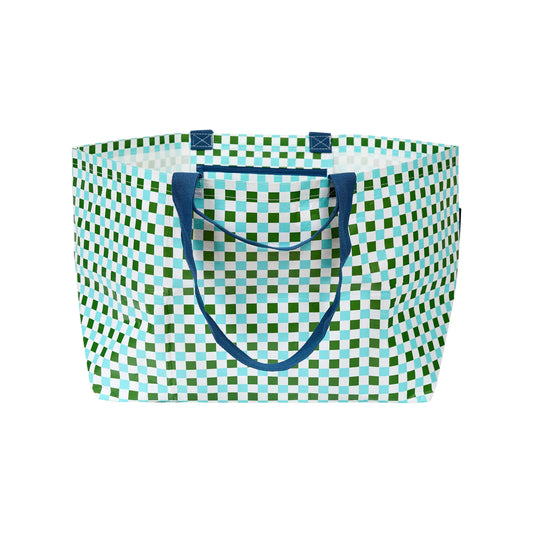 Oversized Tote - Checkers
