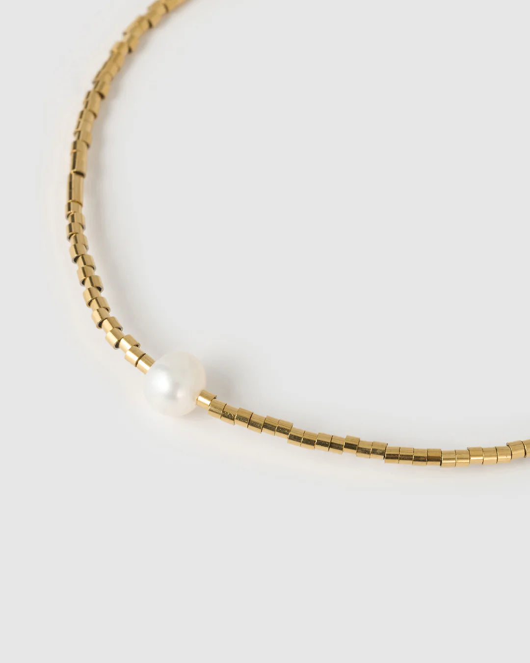 River Gold & Pearl Bracelet