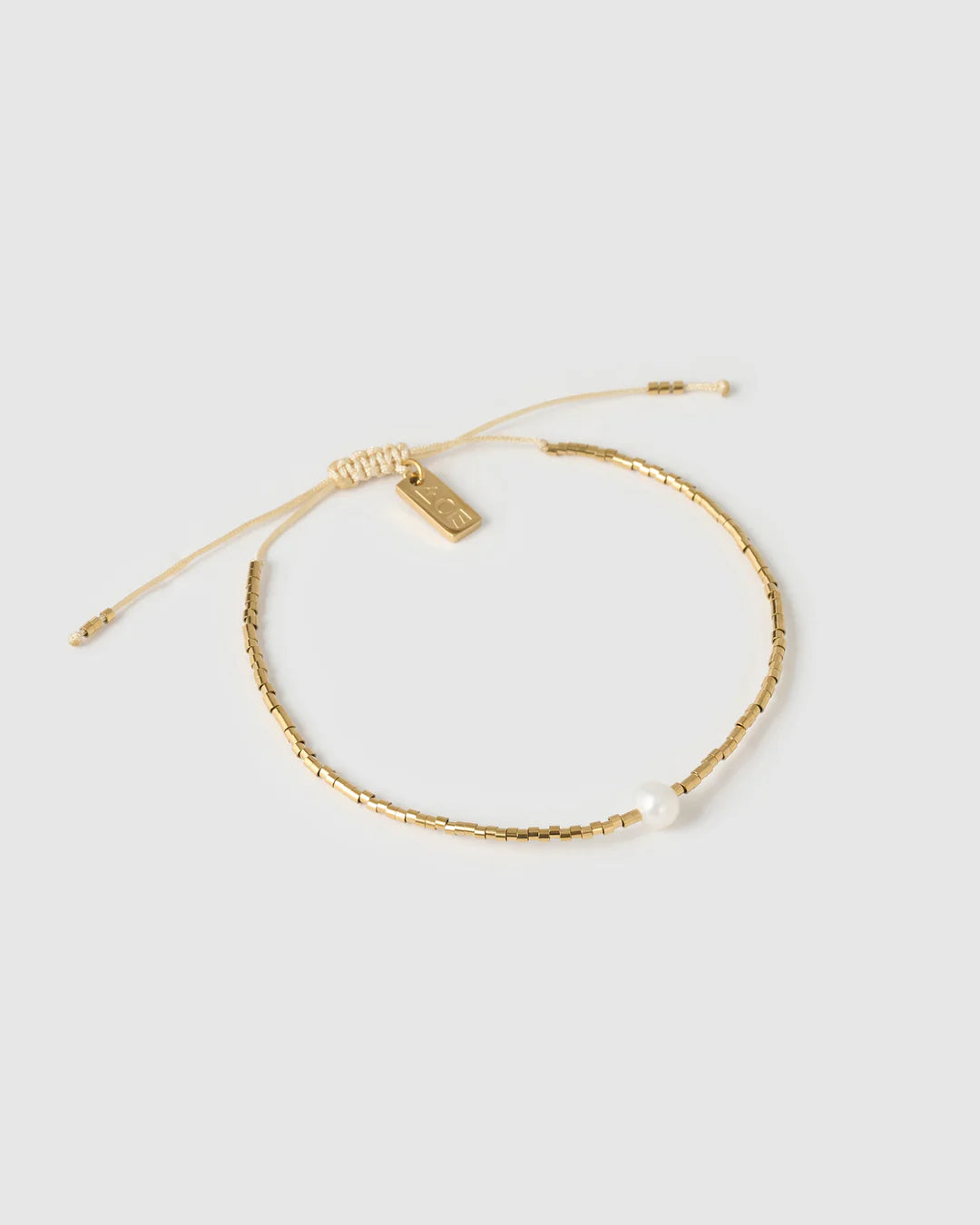 River Gold & Pearl Bracelet