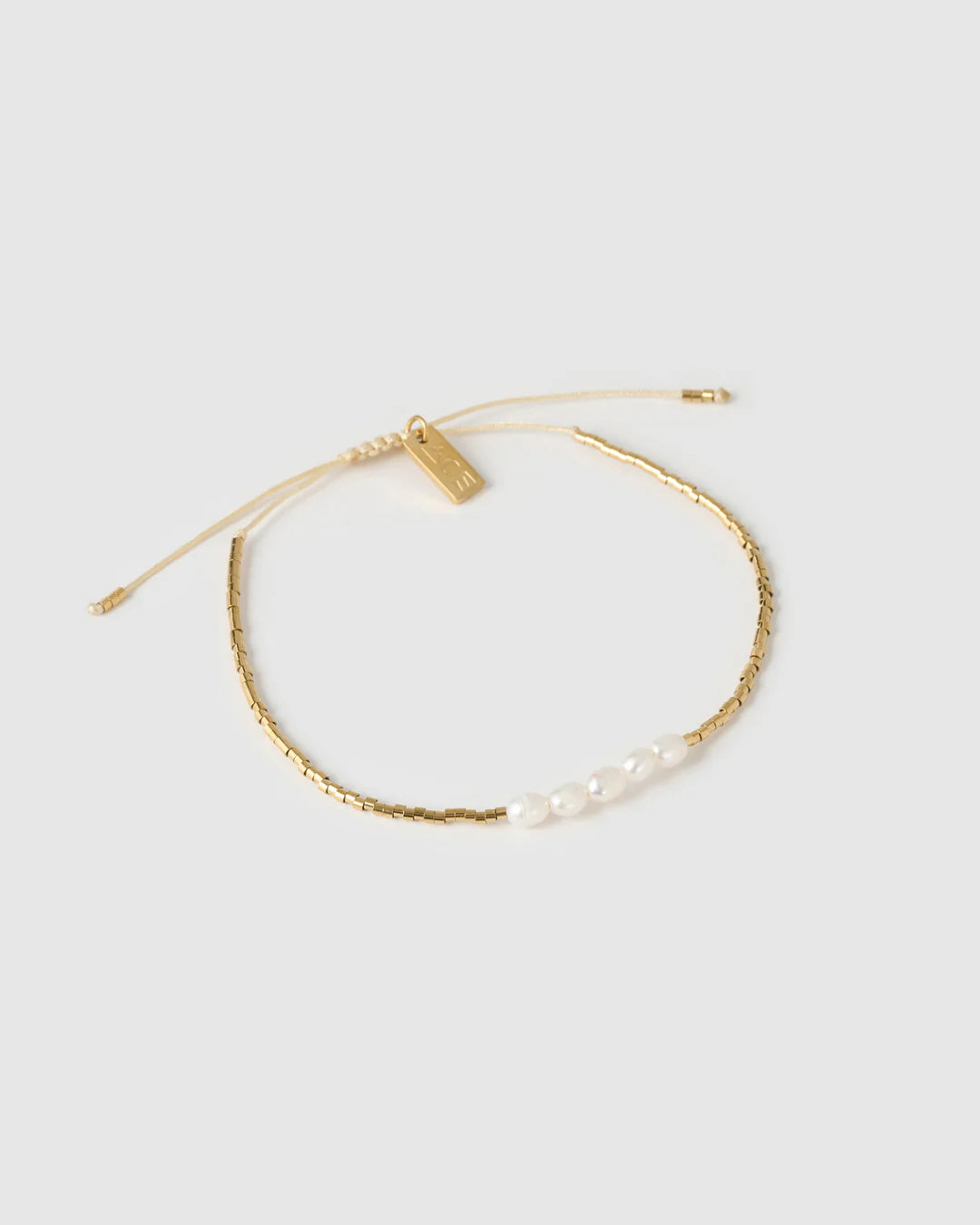 Seline Gold & Pearl Bracelet