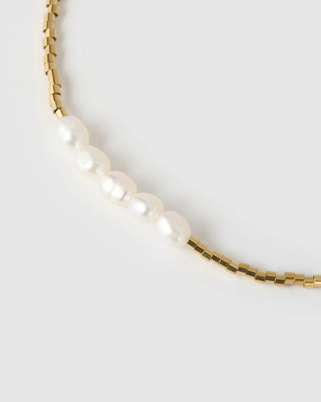 Seline Gold & Pearl Bracelet