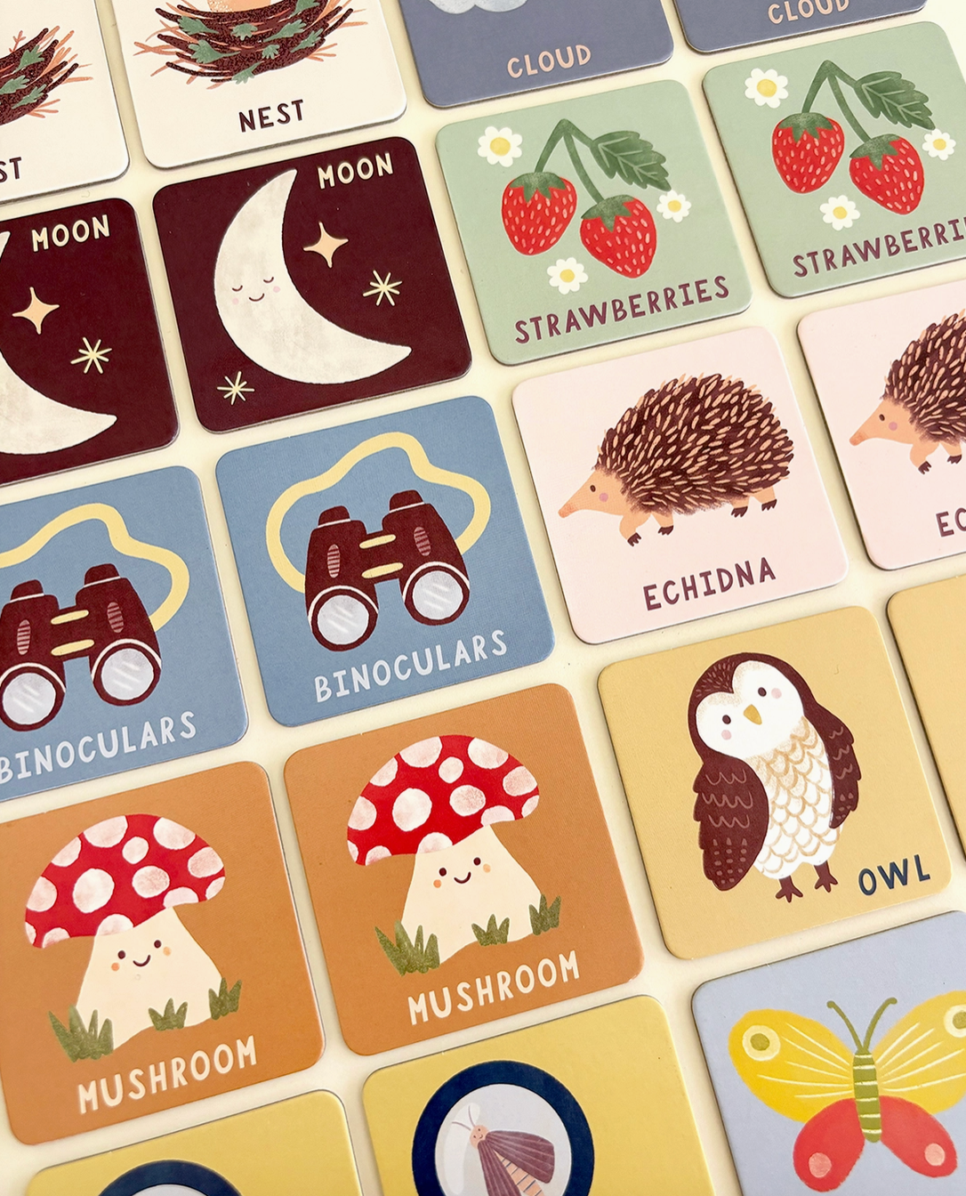 Forest Finds Memory & Matching Game - Kids Educational Gift