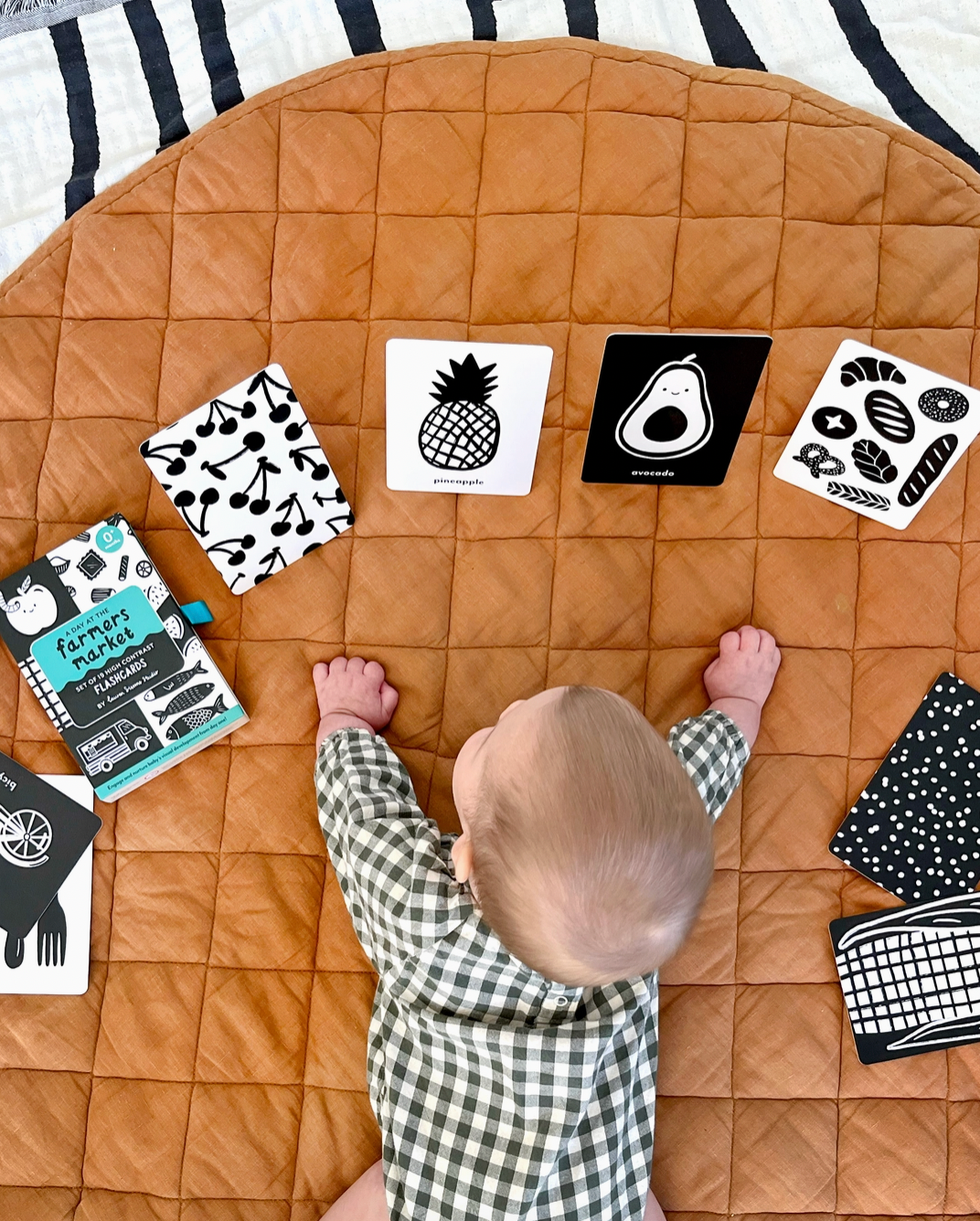 High Contrast Flashcards For Baby - Sensory Newborn Gift