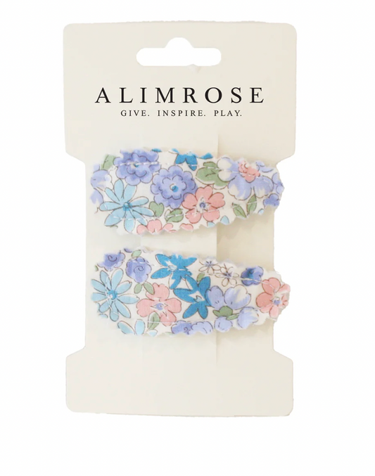 Liberty Hair Clip Set - Lilly Blue