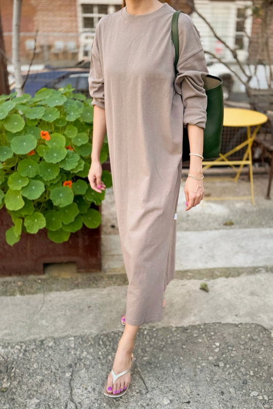 Le Bon Shoppe Sunday Dress - Mushroom