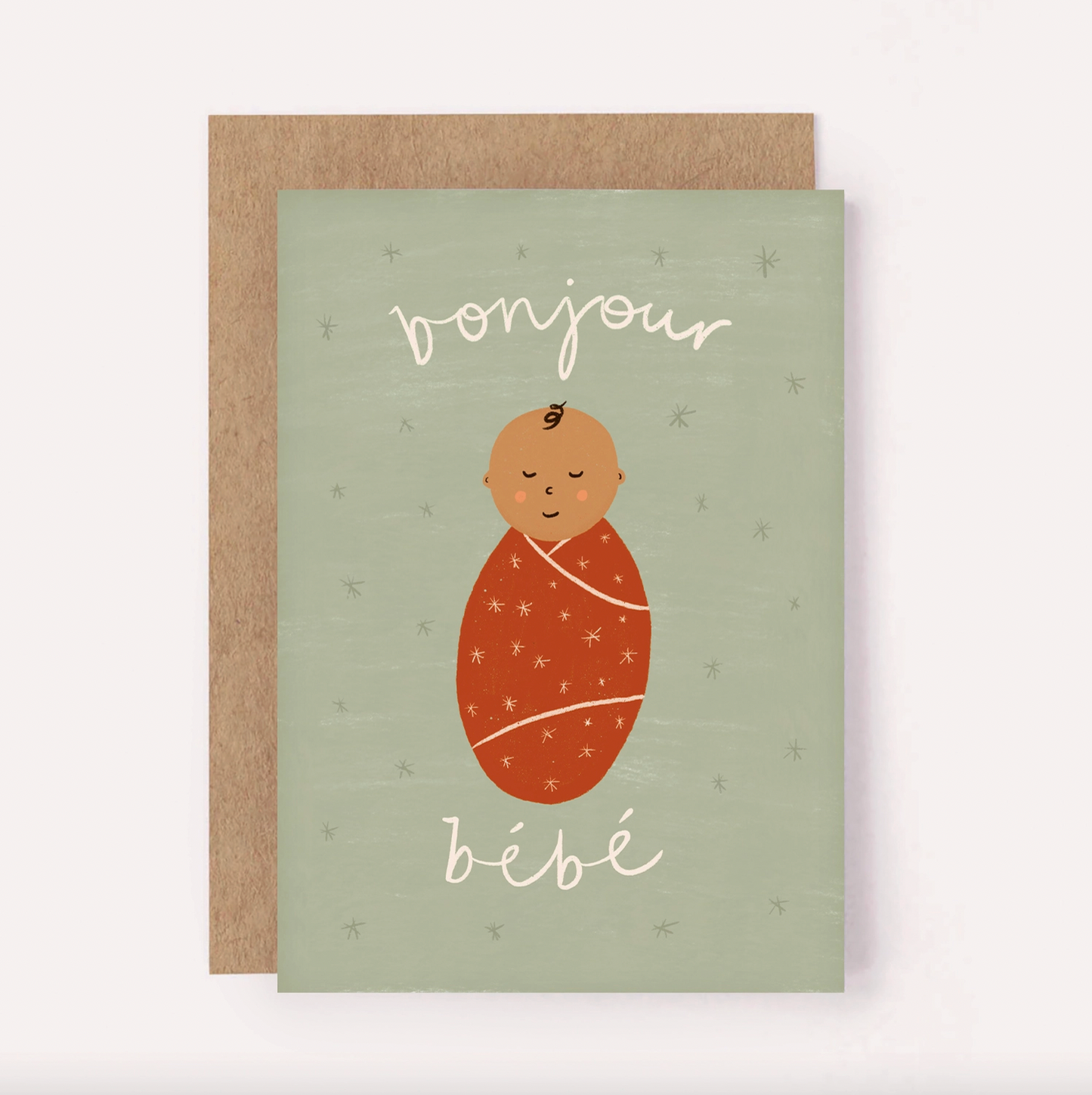Card - Bonjour Bebe - New Baby