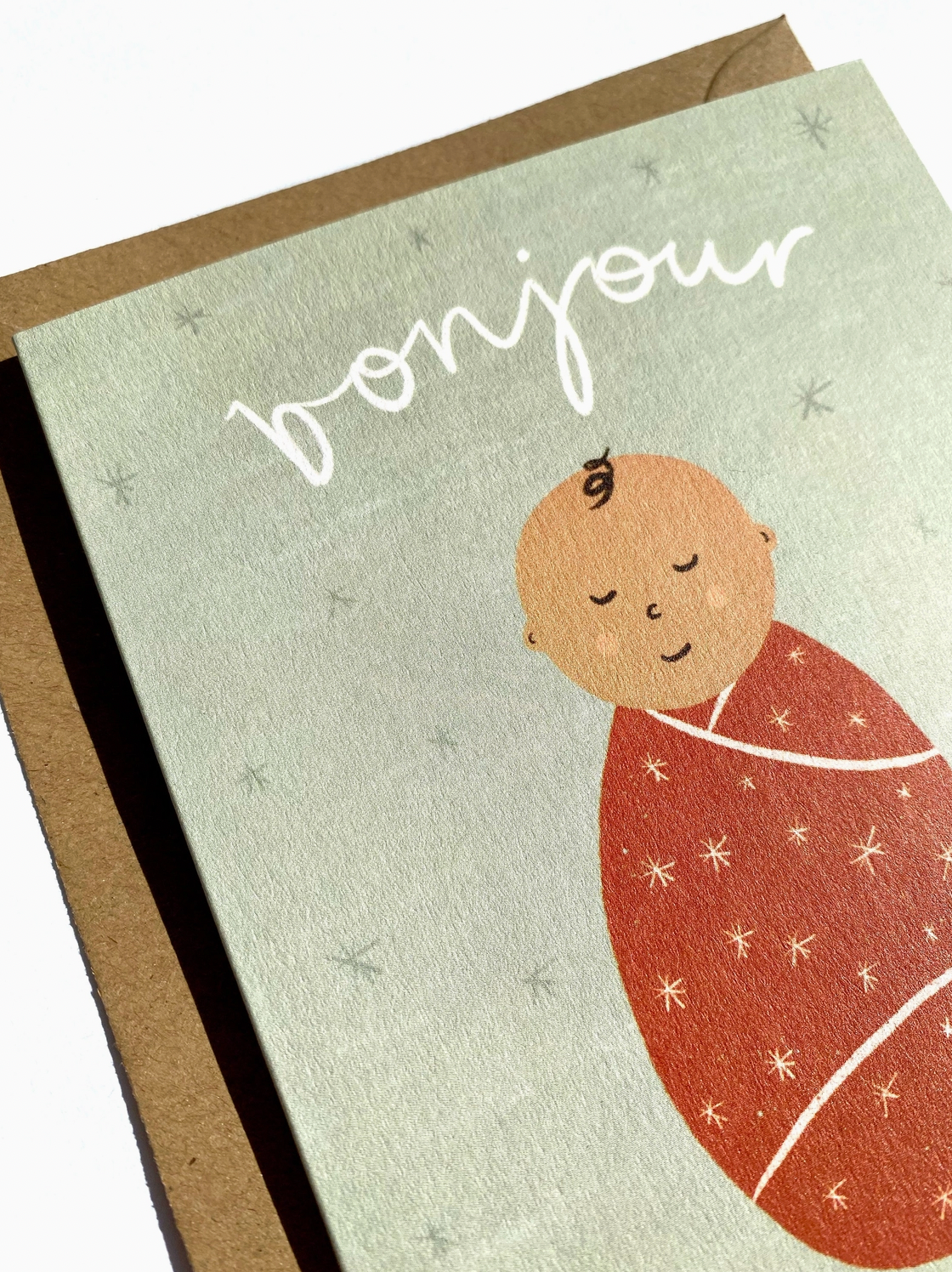 Card - Bonjour Bebe - New Baby