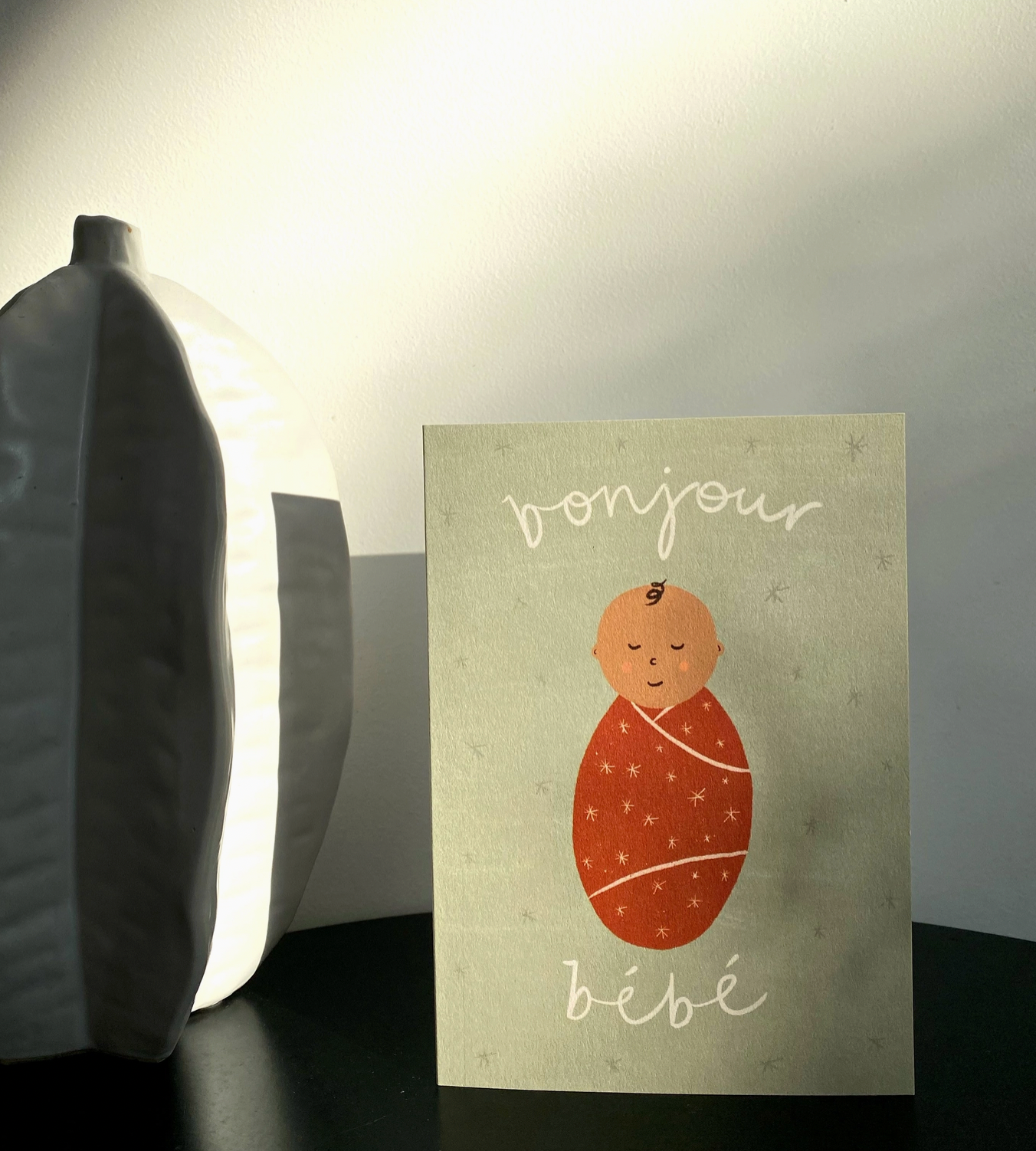 Card - Bonjour Bebe - New Baby