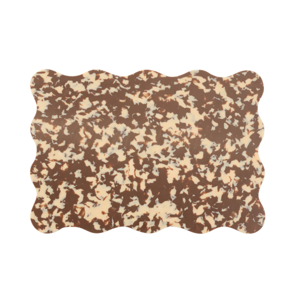 Pinchy Wavy Chopping Board - Choc Ripple